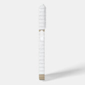 Personaliseerbaar Rood Wit Voetbalshirt Case-Mate iPhone Case (Achterkant / Rechts)