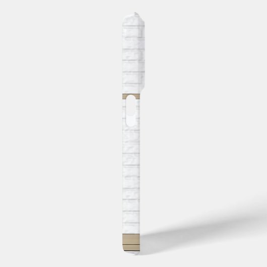 Personaliseerbaar Rood Wit Voetbalshirt Case-Mate iPhone Case (Achterkant / Rechts)