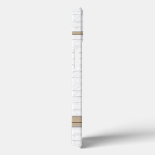 Personaliseerbaar Rood Wit Voetbalshirt Case-Mate iPhone Case (Achterkant / Rechts)