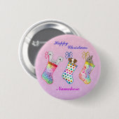 Personaliseerbaar: Stokvulapparaten Ronde Button 5,7 Cm (Voorkant /achterkant)