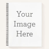 21,6 x 28 cm deluxe spiraalnotitieboek (Voorkant)