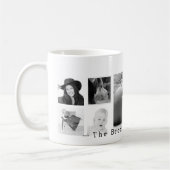 Personaliseerbare 9 Instagram Foto Collage Koffiemok (Links)