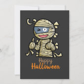 Personaliseerbare Cute Happy Mummy Uitnodiging (Voorkant)