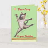 Personaliseerbare "Elvis en me" de Kaart van de (Gele Bloem)