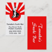 Personaliseerbare Gouden premie Japans Visitekaartje (Voorkant / Achterkant)