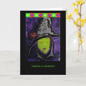 Personaliseerbare: Het nemen van een Ogenblik Kaart (Gele Bloem)