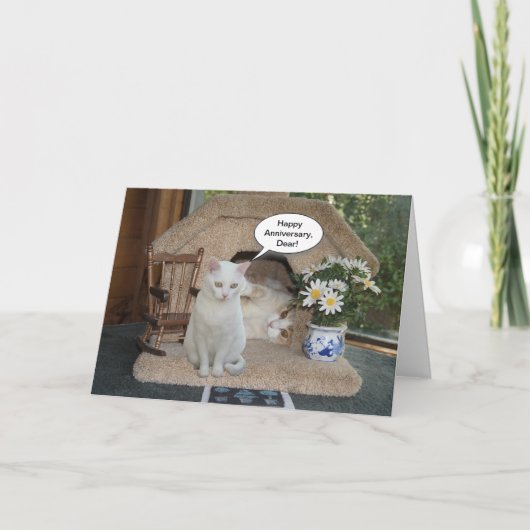 Personaliseerbare Jubileum Kaart (Voorkant)