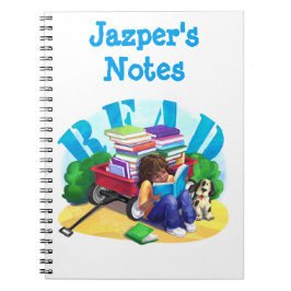 PERSONALISEERBARE LEESBOEK Karren Notitieboek