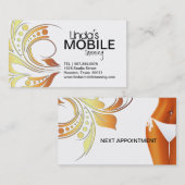 Personaliseerbare Mobiele het Looien Afsprakenkaartje (Voorkant / Achterkant)