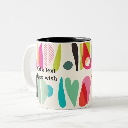 personaliseerbare mok (Voorkant links)