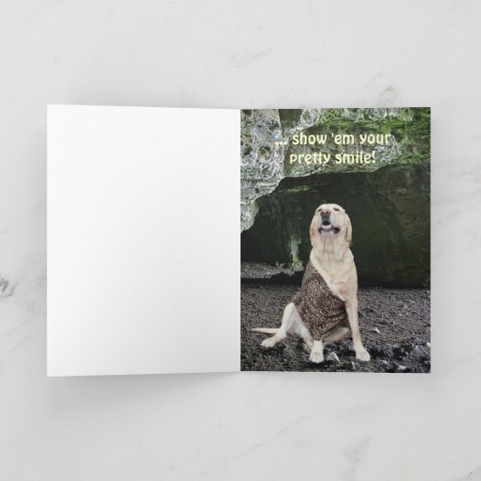 Personaliseerbare oud-Tijdopnemer Kaart (Binnen)