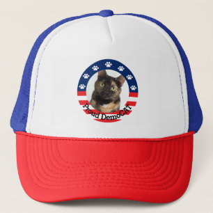 Personaliseerbare Trotse DemoCAT Trucker Pet