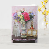 Personaliseerbare Vrouwelijke Verjaardag Kaart (Gele Bloem)