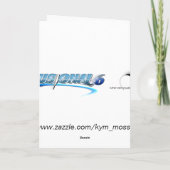 Personaliseerbare Wenskaart van de Draak van Yang Kaart (Achterkant)