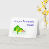 Personaliseerbare word goed Kaart - Droevige (Gele Bloem)