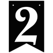 PERSONALISEERD AFSTUDEREN JAAR VLAGGETJES (Eerste vlag)