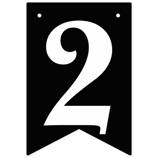 PERSONALISEERD AFSTUDEREN JAAR VLAGGETJES (Eerste vlag)