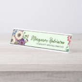 PERSONALISEERD DESKNAAM-BORD BUREAU NAAMBORDJE (Voorkant)