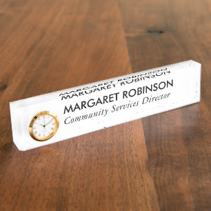 PERSONALISEERD DESKNAAM-BORD NAAMBORDJE