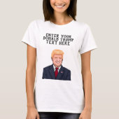 PERSONALISEERD DONALD TRUMP T-SHIRT (Voorkant)