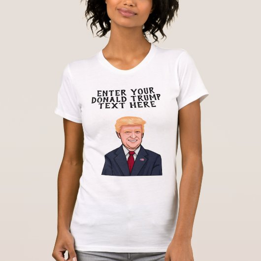 PERSONALISEERD DONALD TRUMP T-SHIRT (Voorkant)