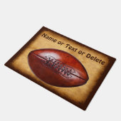 PERSONALISEERD  Football deurmat (Schuin)
