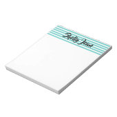 PERSONALISEERD GESRIPEERD notitieblok (Linkerzijde)