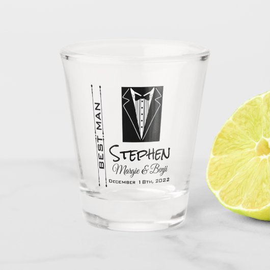 PERSONALISEERD GLAS VOOR GETUIGE TROUWFEEST (Voorkant)