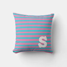 PERSONALISEERD INITIAAL PILLOW KUSSEN