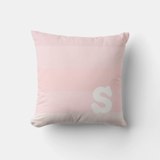PERSONALISEERD INITIAAL PILLOW KUSSEN (Voorkant)