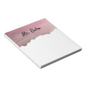 PERSONALISEERD NOTITIEBLOK WATERVERF (Schuin)