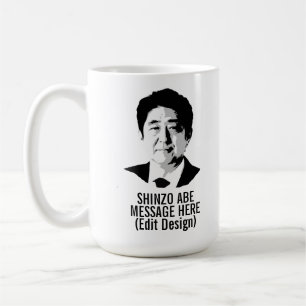 PERSONALISEERD SHINZO ABE KOFFIEMOK