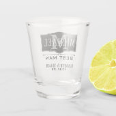PERSONALISEERD SHOTGLAS VOOR GETUIGE SHOT GLAS (Achterkant)