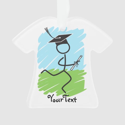 PERSONALISEERDE Afstudeerder Runner © Cross Countr Ornament (voorkant)