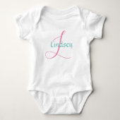 PERSONALISEERDE BABY Bodysuit (Voorkant)