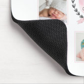 PERSONALISEERDE BABY GIRL FOTO COLLAGE MUISMAT (Hoek)