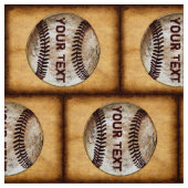 PERSONALISEERDE  baseball Fabric van de werf Stof (Swatch)