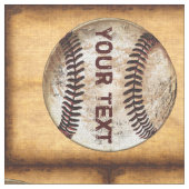 PERSONALISEERDE  baseball Fabric van de werf Stof (Close Up)