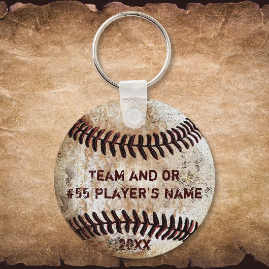 PERSONALISEERDE Baseball Giften voor spelers, Seni Sleutelhanger