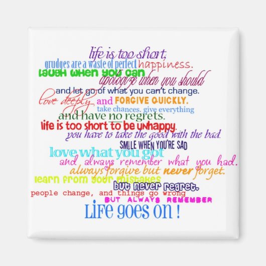 PERSONALISEERDE DESIGN MAGNEET (Voorkant)