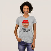 PERSONALISEERDE DONALD TRUMP MAGA T-SHIRT (Voorkant volledig)