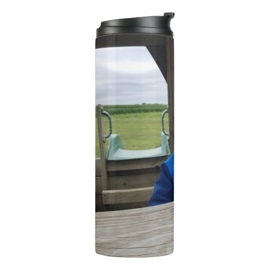 PERSONALISEERDE FOTO THERMOSBEKER (Gedraaid links)