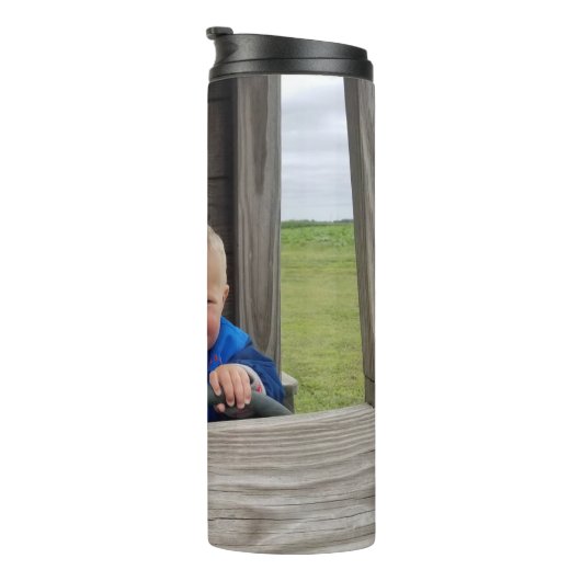 PERSONALISEERDE FOTO THERMOSBEKER (Geroteerd rechts)