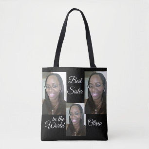 PERSONALISEERDE FOTO TOTE BAG