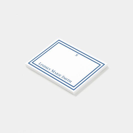 PERSONALISEERDE FRAMED Post-it notities Post-it® Notes (Schuin)