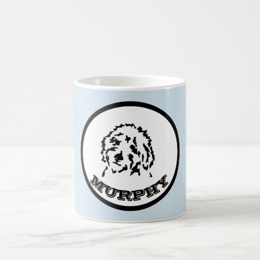 PERSONALISEERDE GOLDENDOODLE MOK (Center)