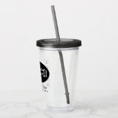 PERSONALISEERDE GRONDWEDING ACRYLIC TUMBLER ACRYL DRINKBEKER (Links)