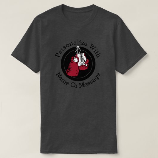 PERSONALISEERDE handschoenen T-shirt (Design voorkant)