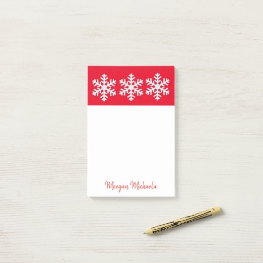 PERSONALISEERDE HOLIDAY Post-it notes (Op bureau)