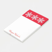 PERSONALISEERDE HOLIDAY Post-it notes (Schuin)
